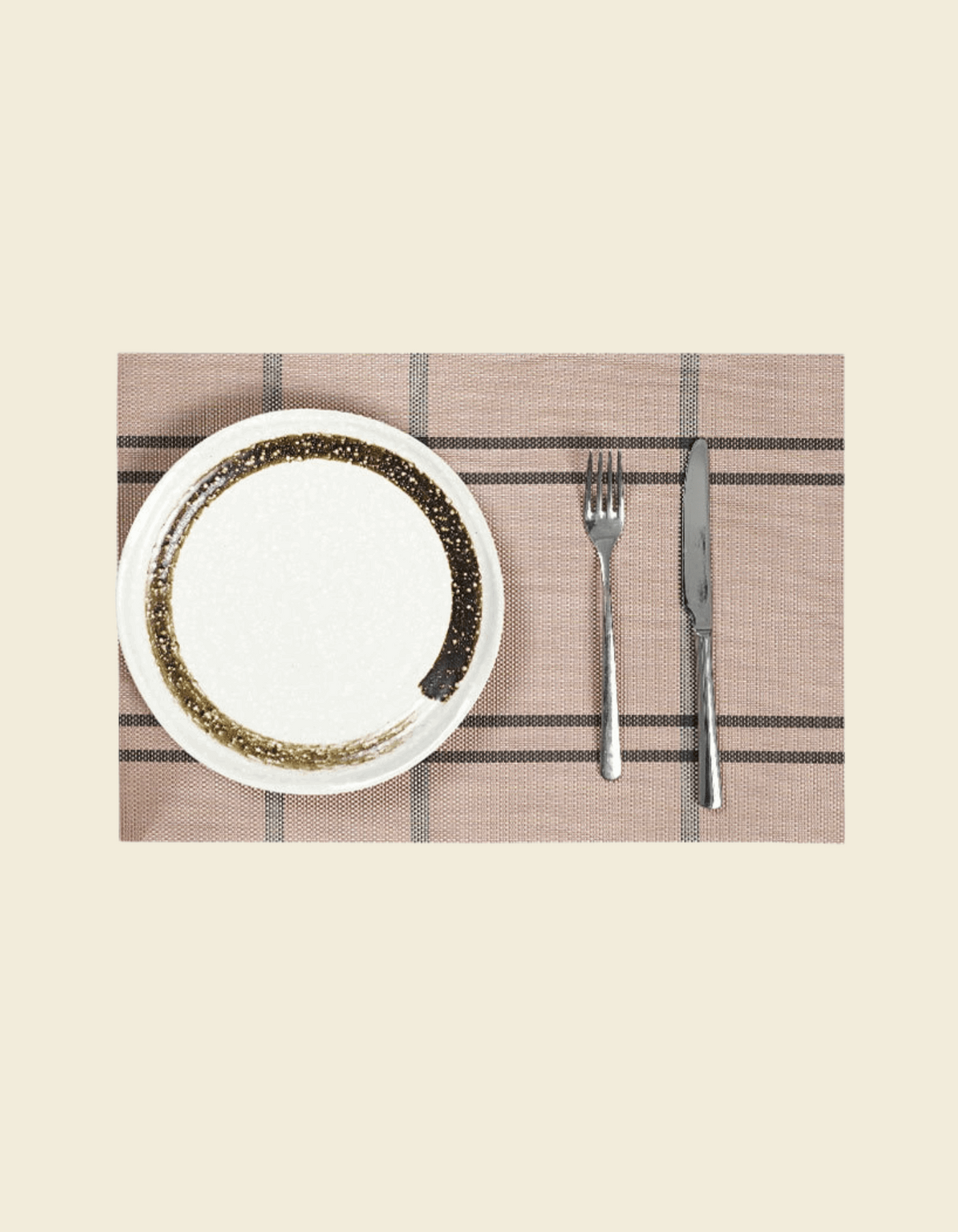 UnRoll Stylish PVC Place Mat - Pink