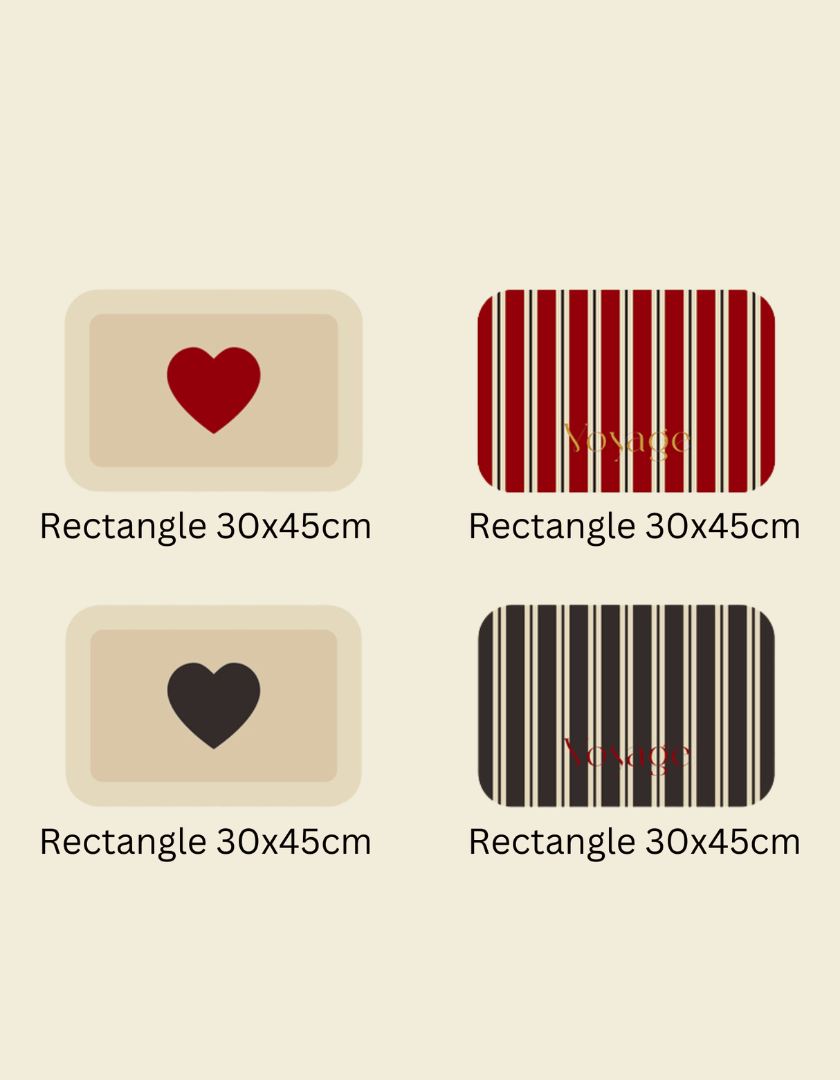 Love Charms Place Mat