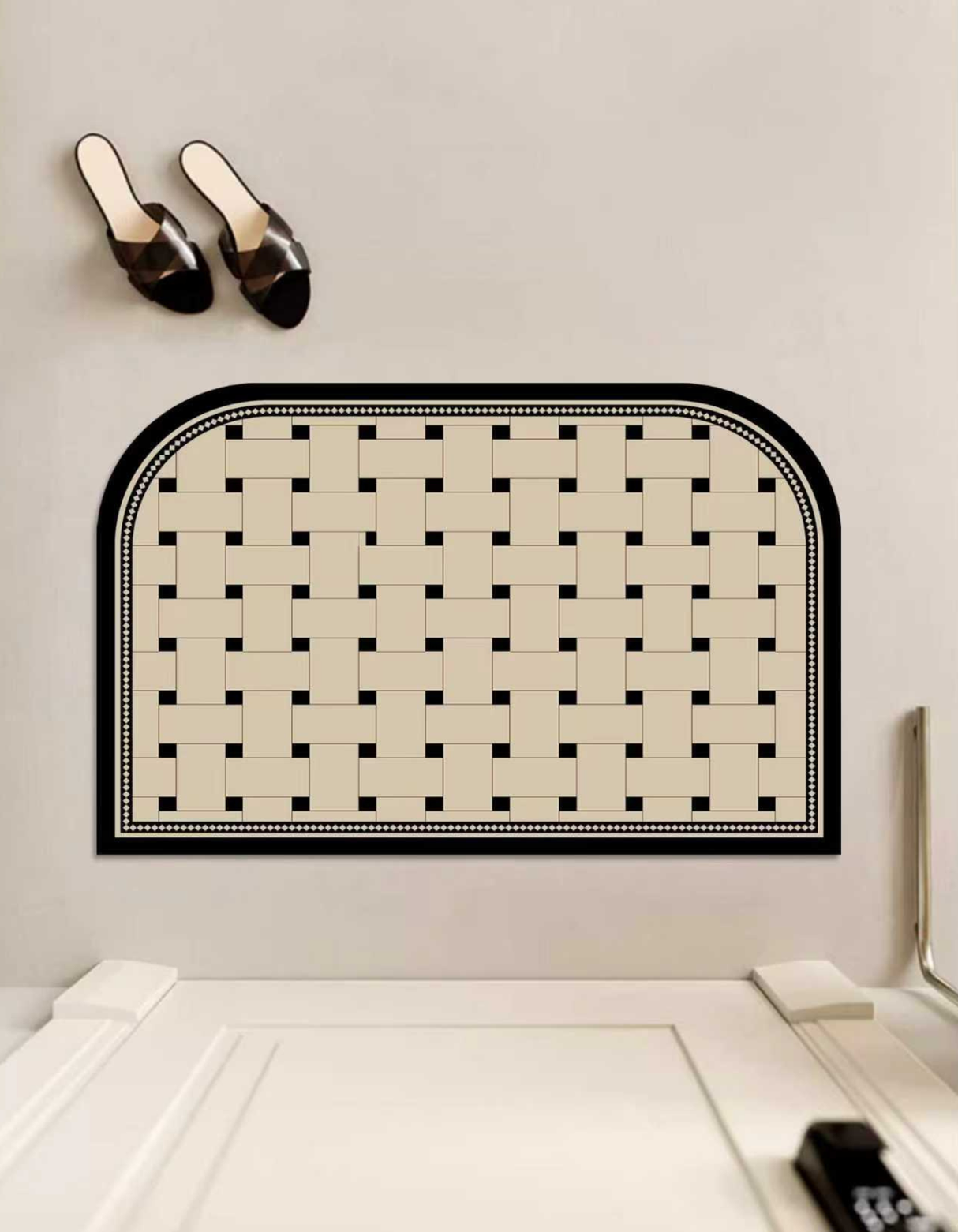 Checkerboard Door Mat