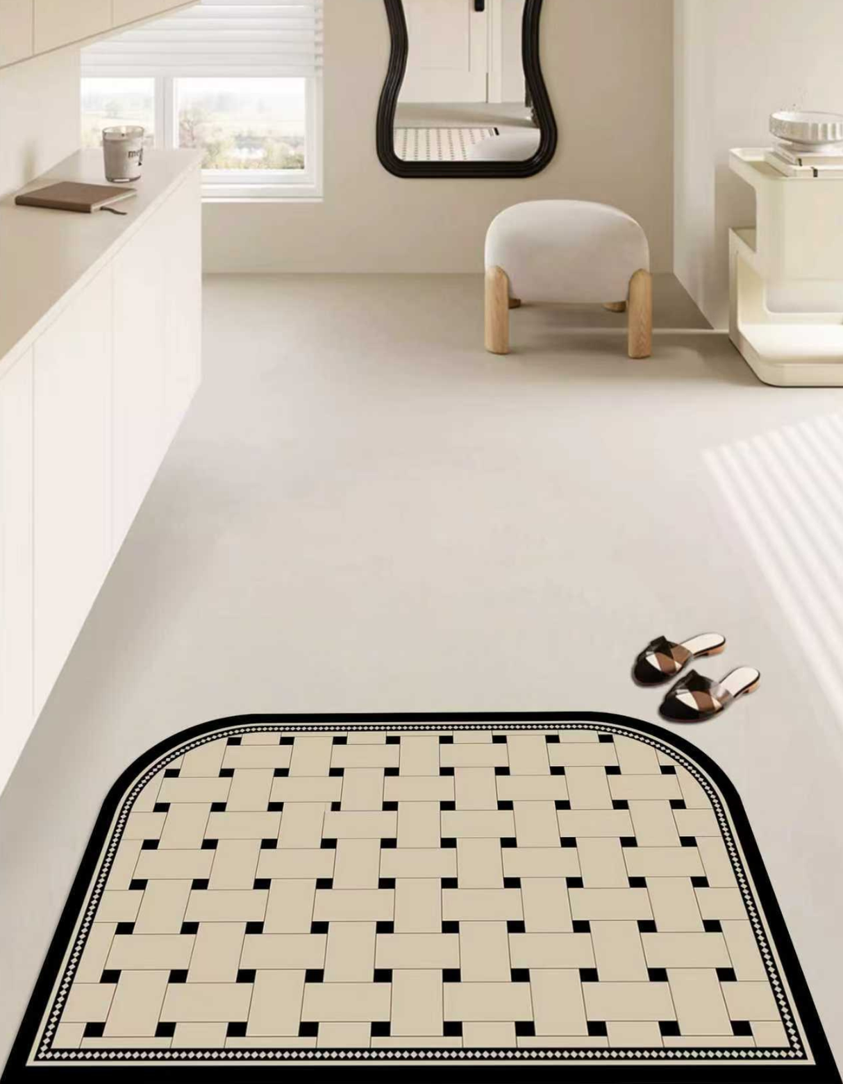 Checkerboard Door Mat