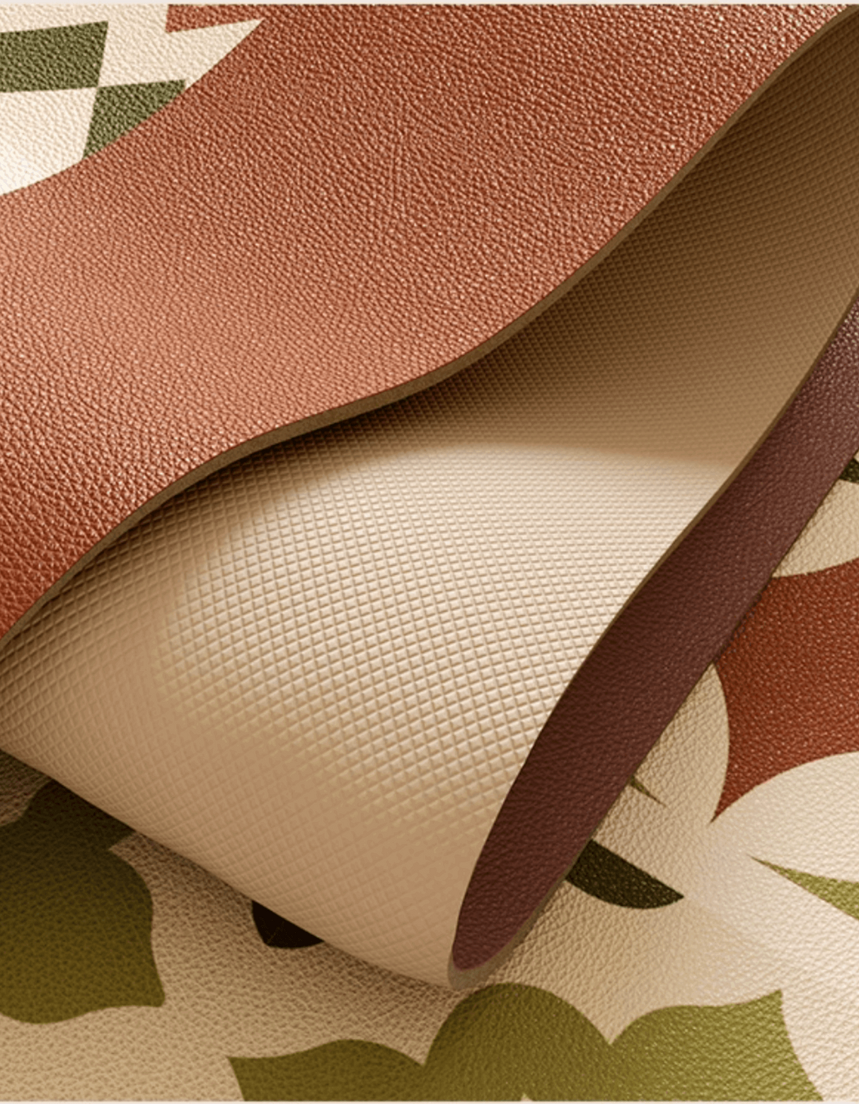 Enhance your kitchen with Maison Matta's Mexican Tile Kitchen Mat. With its green & beige talavera print, our kitchen runner is waterproof, anti-fatigue and easy to clean.