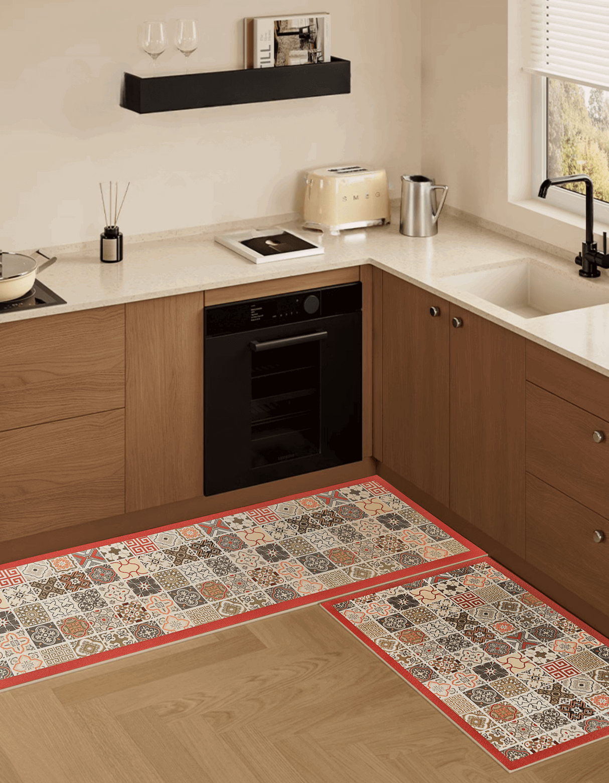 Mexican Tile Kitchen Mat