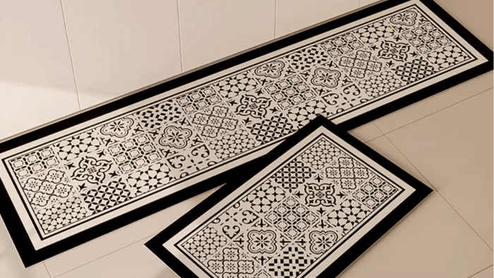 Aesthetic French-Style Kitchen Mat | Fresh Summer Looks | Maison Matta