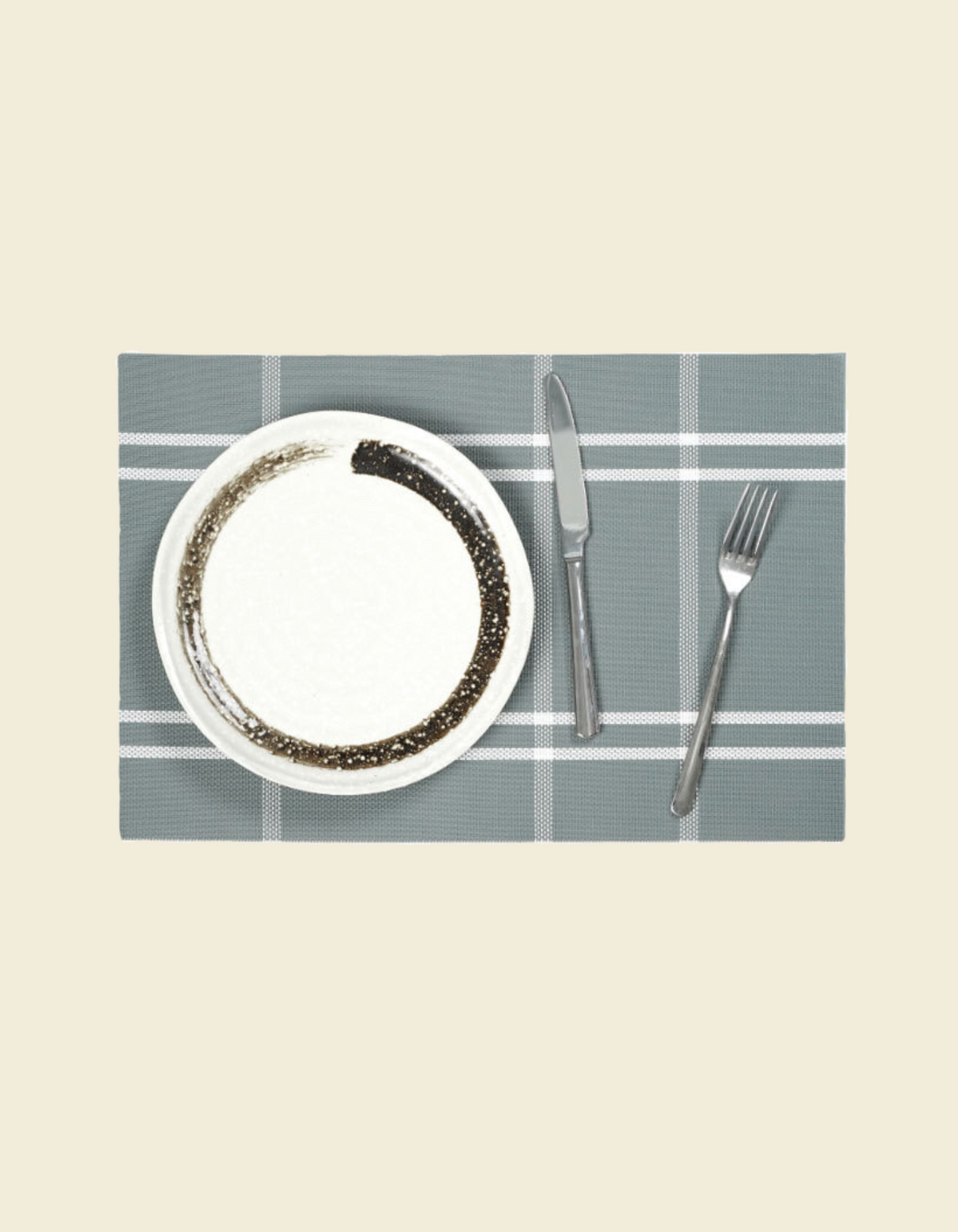 UnRoll Stylish PVC Place Mat - Blue