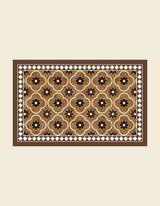 Classic Quatrefoil Kitchen Mat