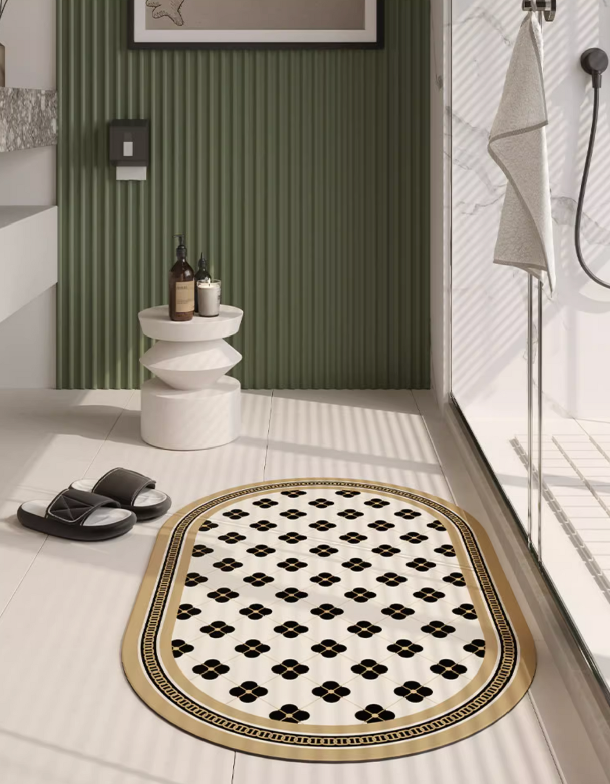 Tapis de bain Parisienne UnRoll™