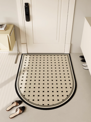 Checkerboard Door Mat