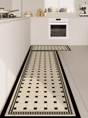 Checkerboard Kitchen Mat