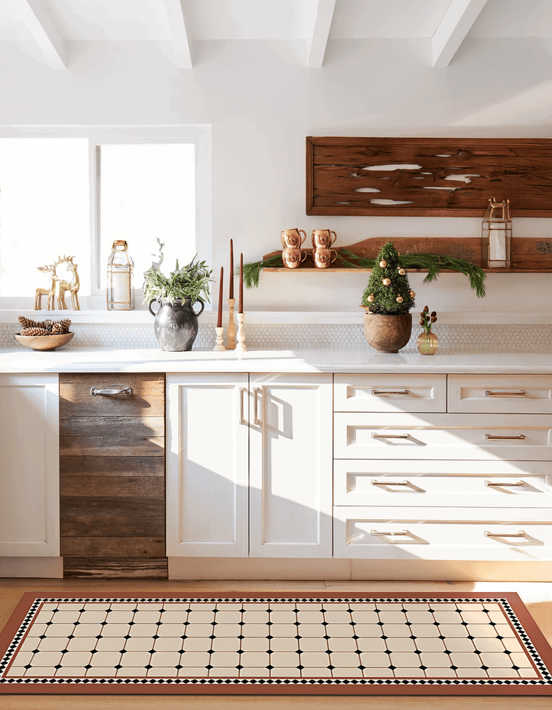 Aesthetic and Easy-to-Clean Anti-Fatigue Kitchen Runner Mat Collection ...