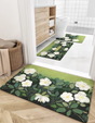 Introduce our absorbent Van Gogh Style Wild Roses Bath Mat. It's fast-drying, antibacterial, anti-mold, while adding a piece of classic art decor to your home. 